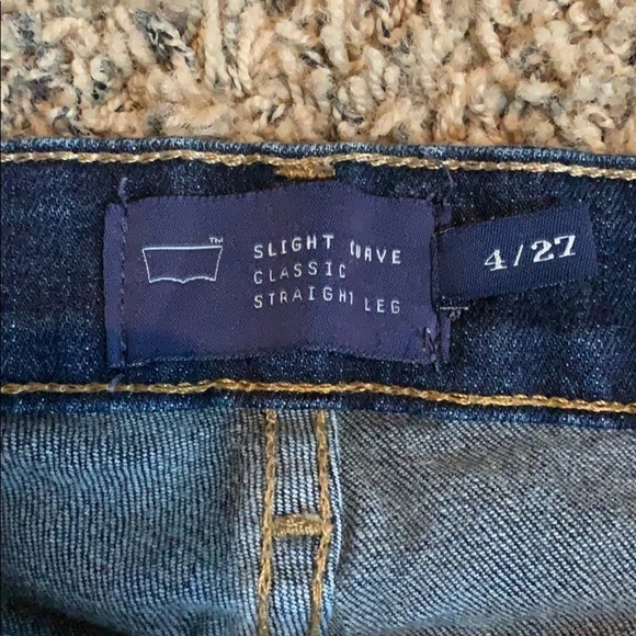 Levi’s Straight Leg Jeans Sz 4 / 27 San Francisco - Picture 3 of 6